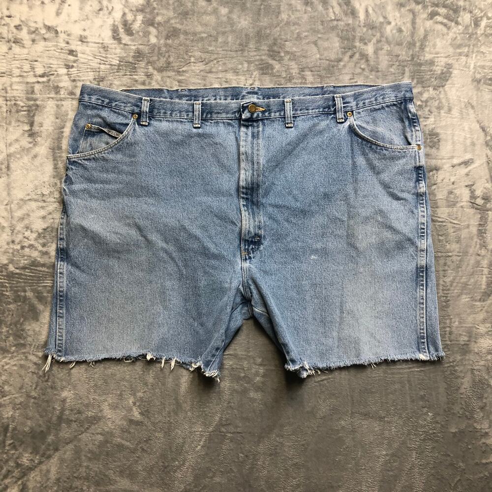 Wrangler Bermuda Jean‎ Shorts Men's Size 51 Light Blue Denim